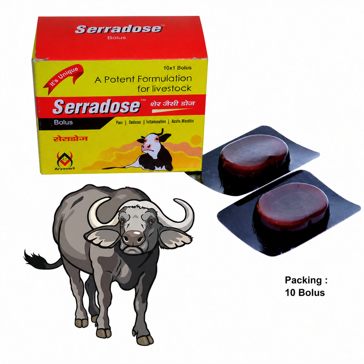Serradose Bolus
